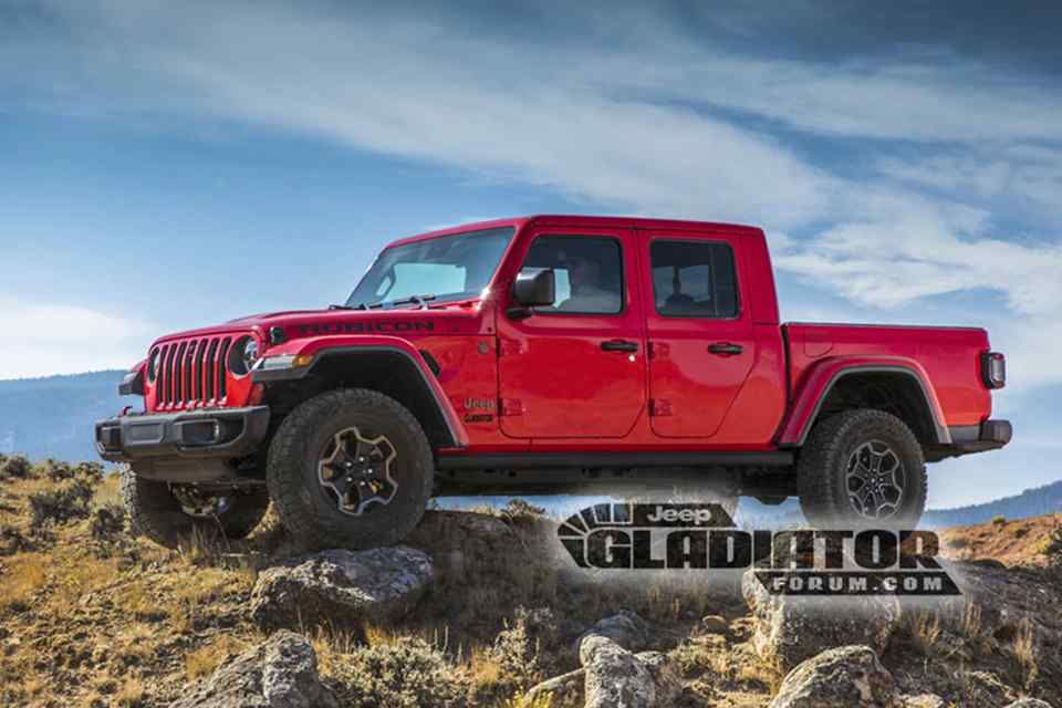 Jeep Gladiator leak