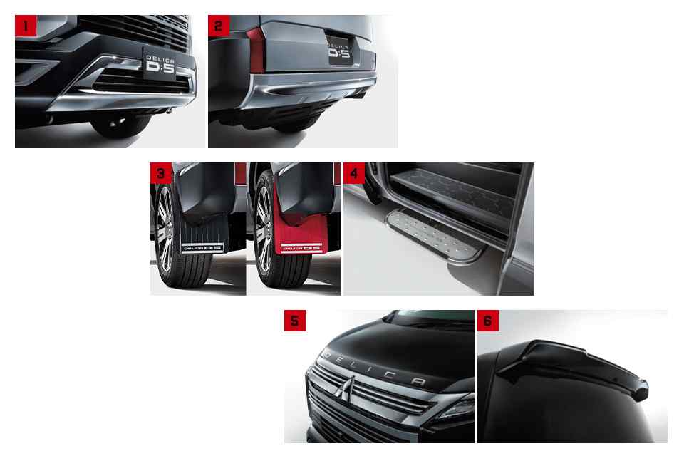 Check out this cool off-road look for the Mitsubishi Delica D:5 Check out this cool off-road look for the Mitsubishi Delica D:5