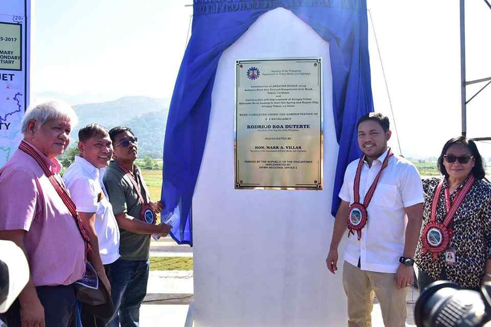 DPWH opens Php 493.9M bridge connecting La Union with Baguio