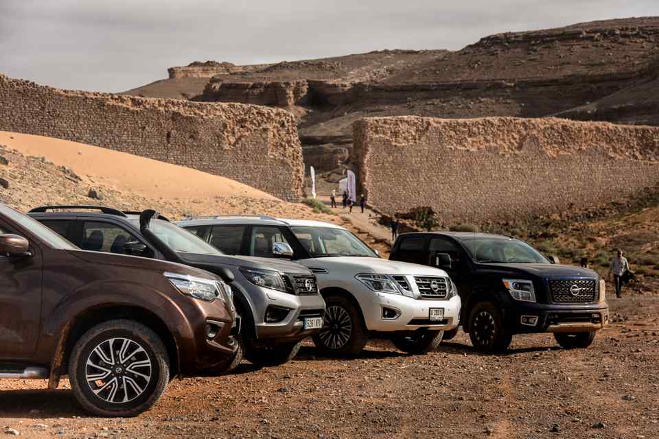 Desert Storm: 2018 Nissan Terra, Titan, Navara, Patrol on the Moroccan Sahara Desert Storm: 2018 Nissan Terra, Titan, Navara, Patrol on the Moroccan Sahara