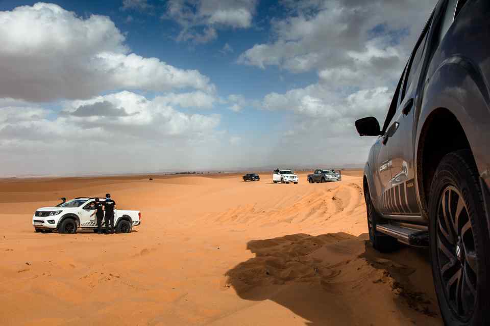 Desert Storm: 2018 Nissan Terra, Titan, Navara, Patrol on the Moroccan Sahara Desert Storm: 2018 Nissan Terra, Titan, Navara, Patrol on the Moroccan Sahara
