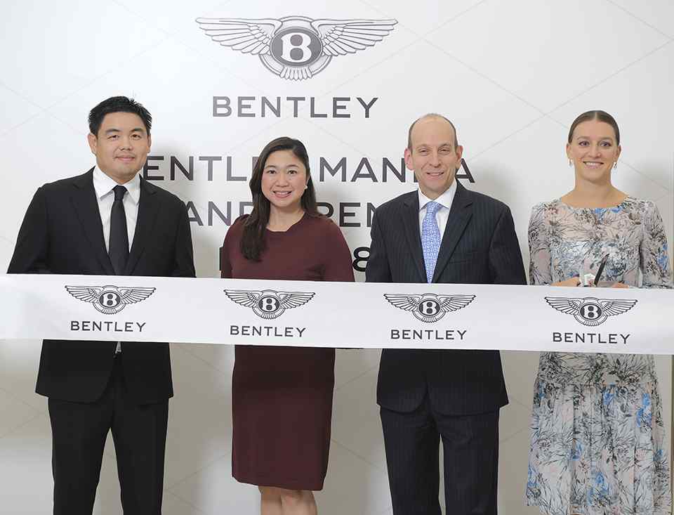 Bentley Manila opens official showroom