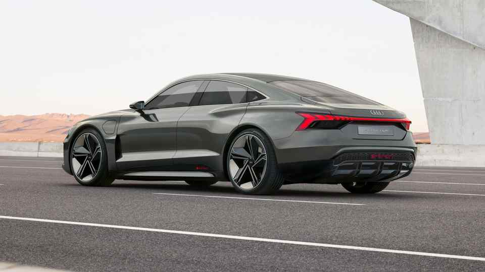 Audi sets sight on Tesla with new e-tron GT concept