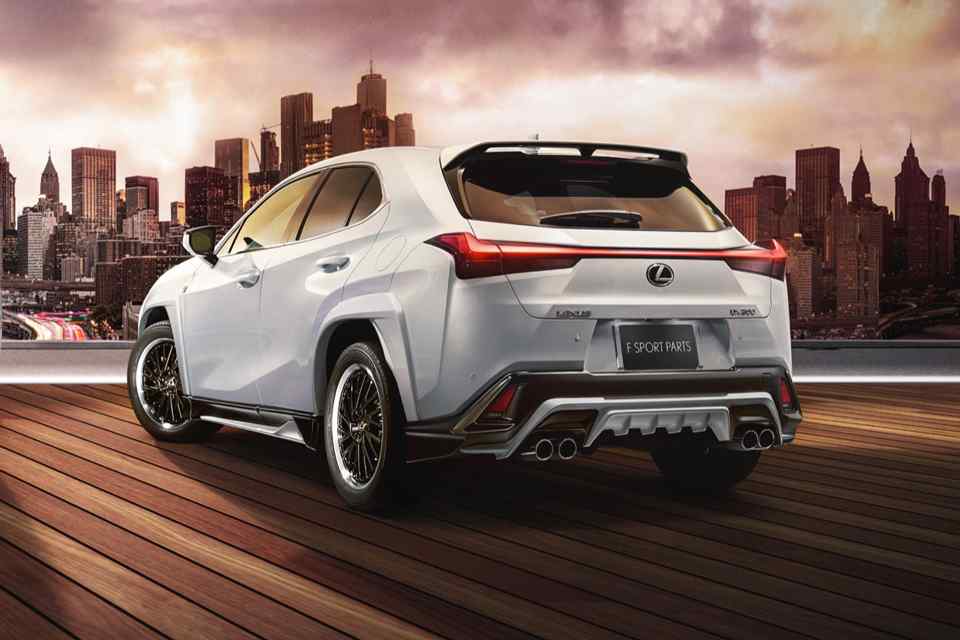 Check out the TRD parts available for the Lexus UX