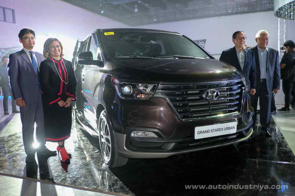 You'll like getting stuck in traffic aboard Hyundai's 2019 Grand Starex Urban 
