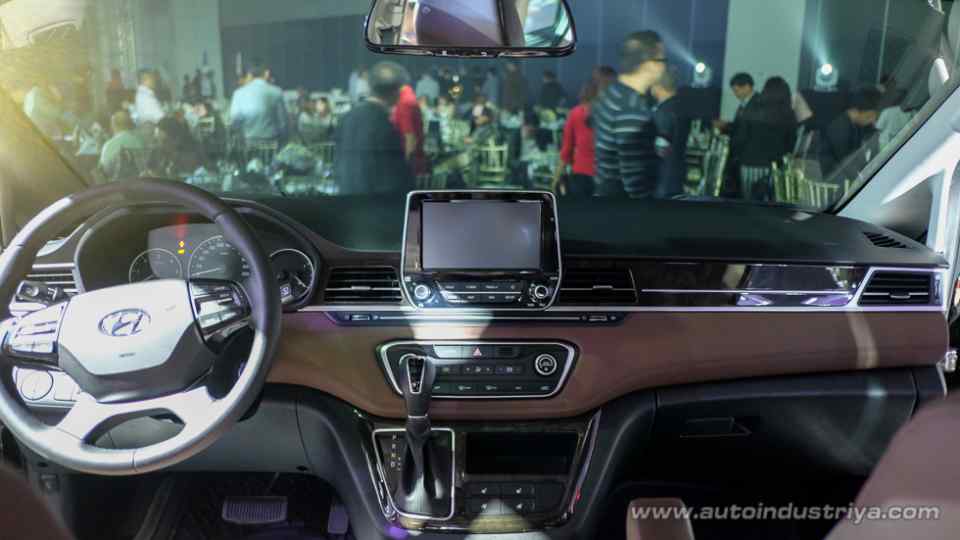 You'll like getting stuck in traffic aboard Hyundai's 2019 Grand Starex Urban 