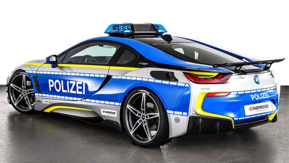 AC Schnitzer arms German police with a BMW i8