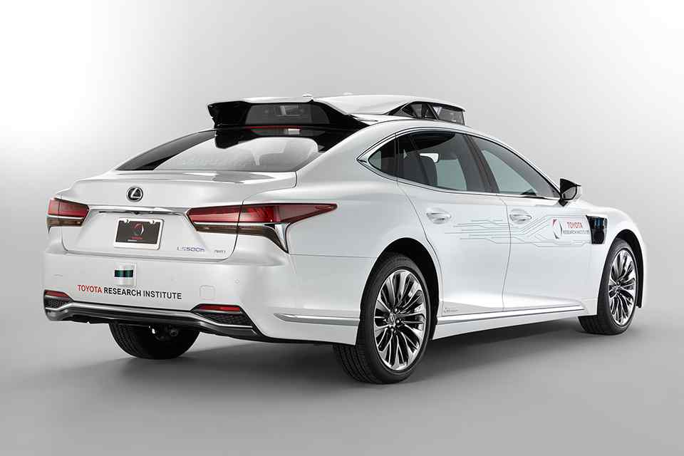 Meet Toyota's most high-tech self-driving car to date, the P4