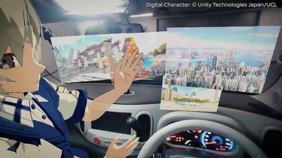 New Nissan technology allows drivers to 'see' through corners
