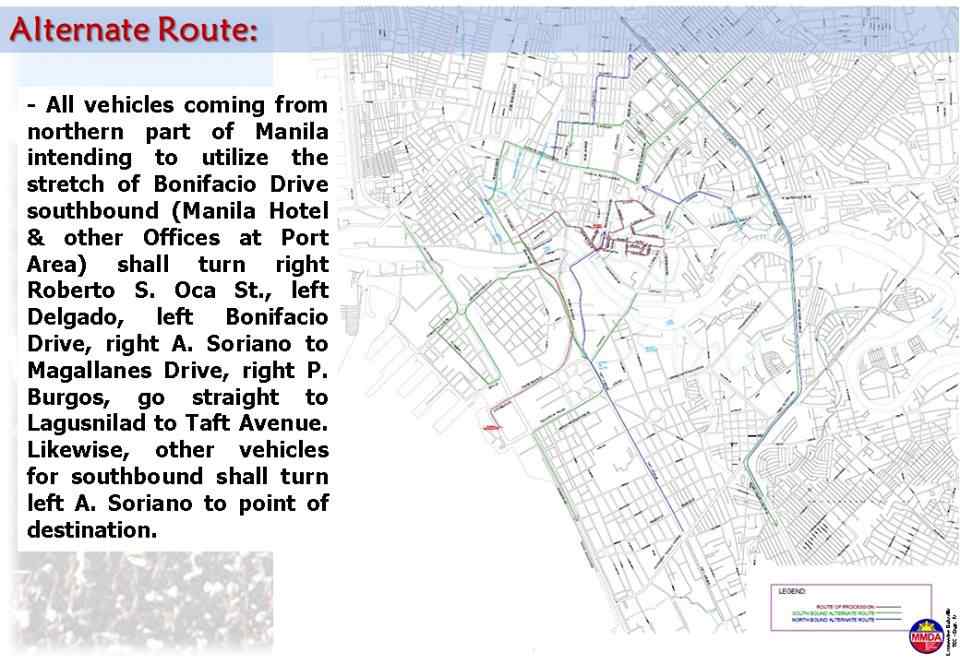 MMDA prepares for Black Nazarene Procession