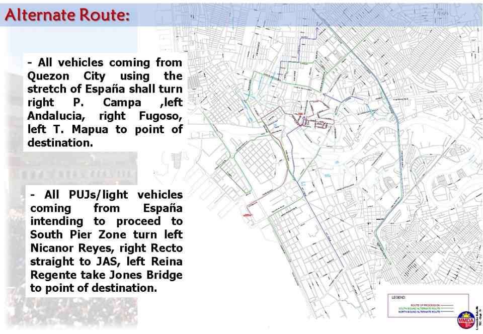 MMDA prepares for Black Nazarene Procession