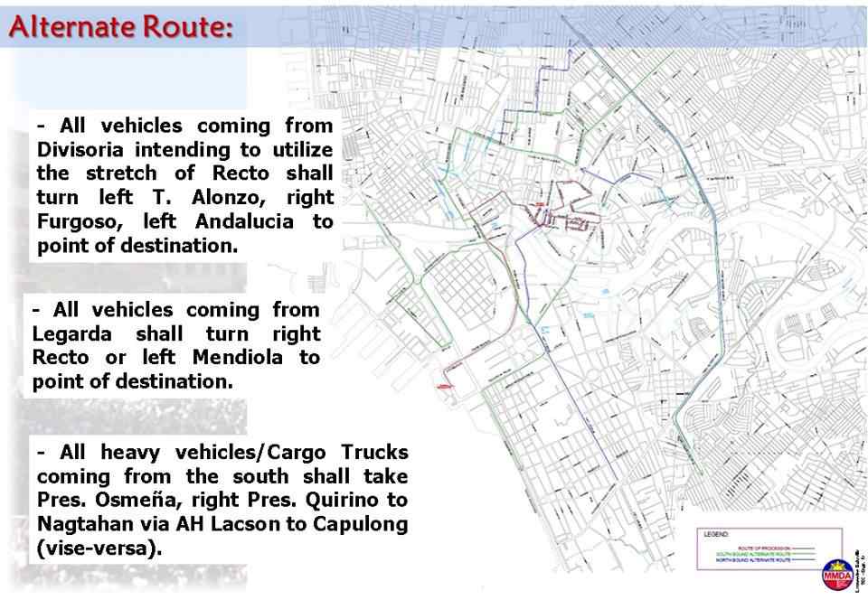 MMDA prepares for Black Nazarene Procession