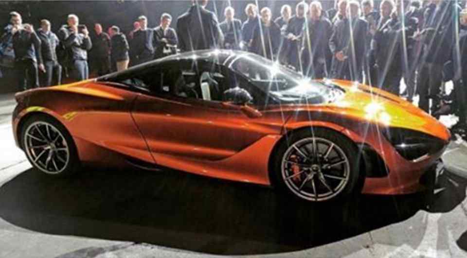 The alleged McLaren 720S